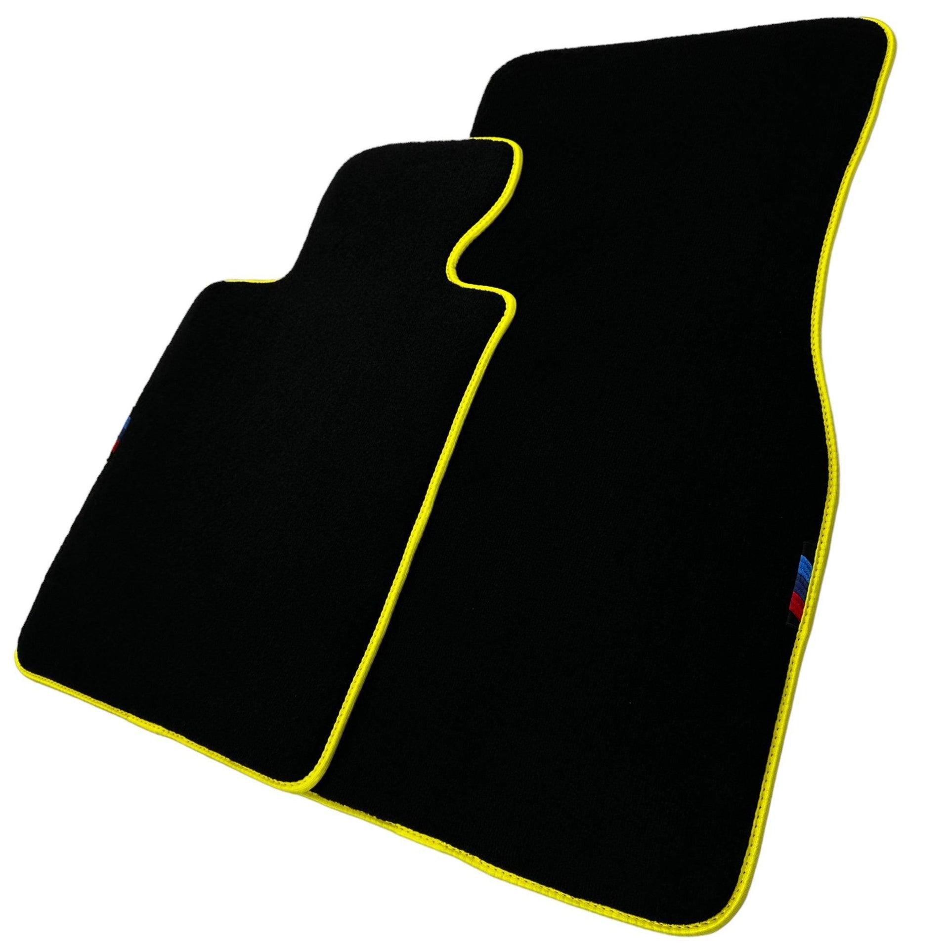 Black Mats For BMW M2 G87 | Yellow Trim - AutoWin