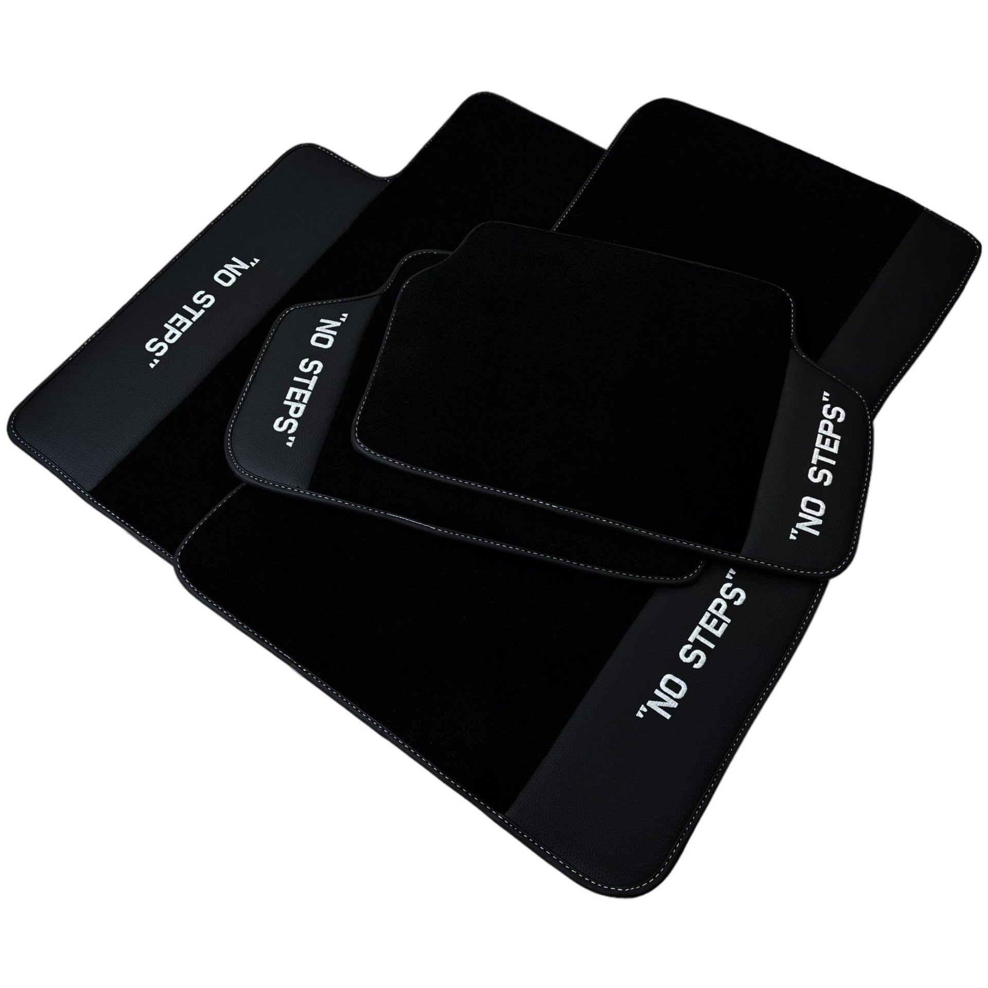 Black Mats For BMW M8 F93 4-door Gran Coupe No Steps Edition - AutoWin
