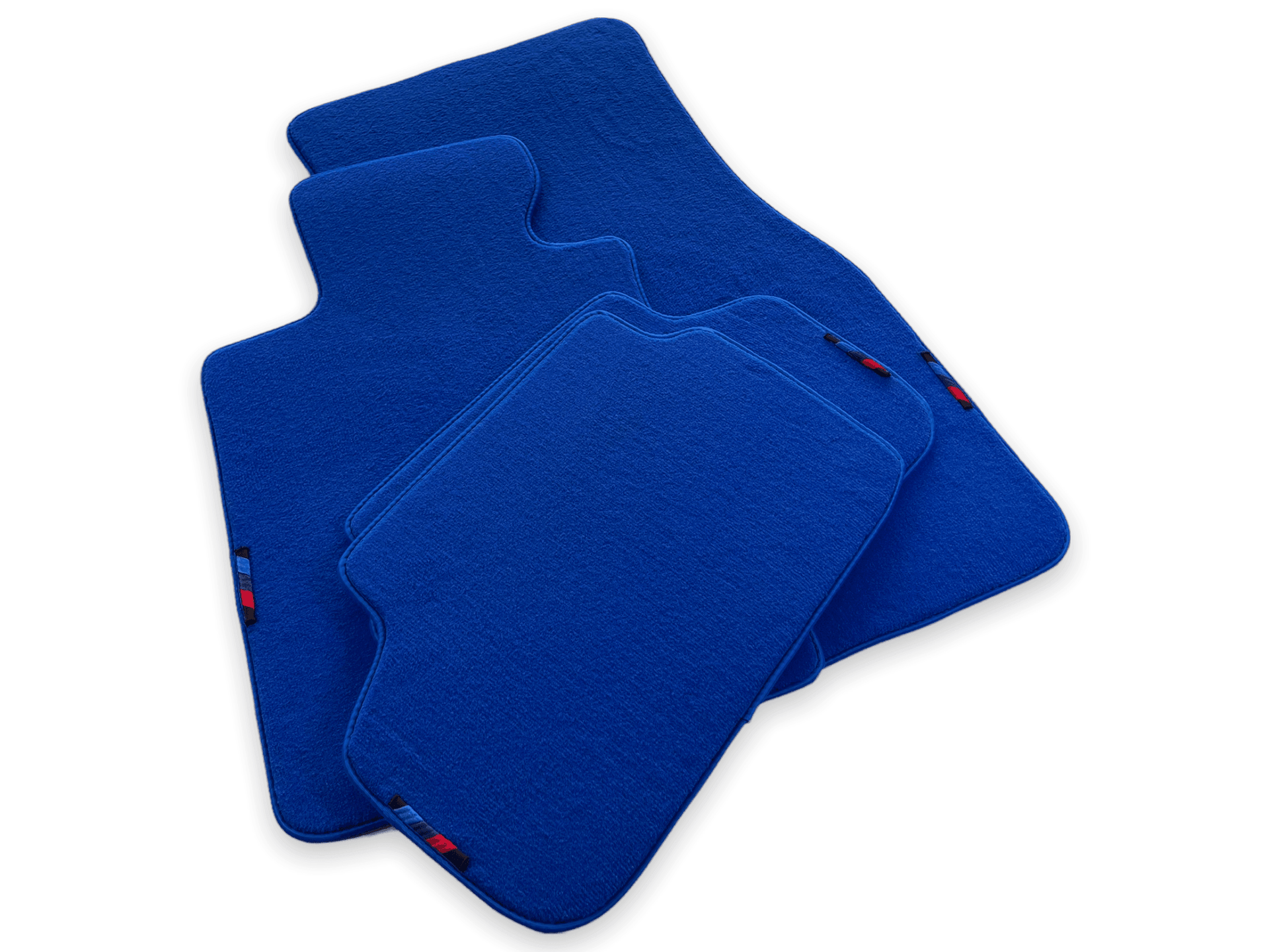 Blue Floor Mats For BMW 7 Series G12 With M Package - AutoWin