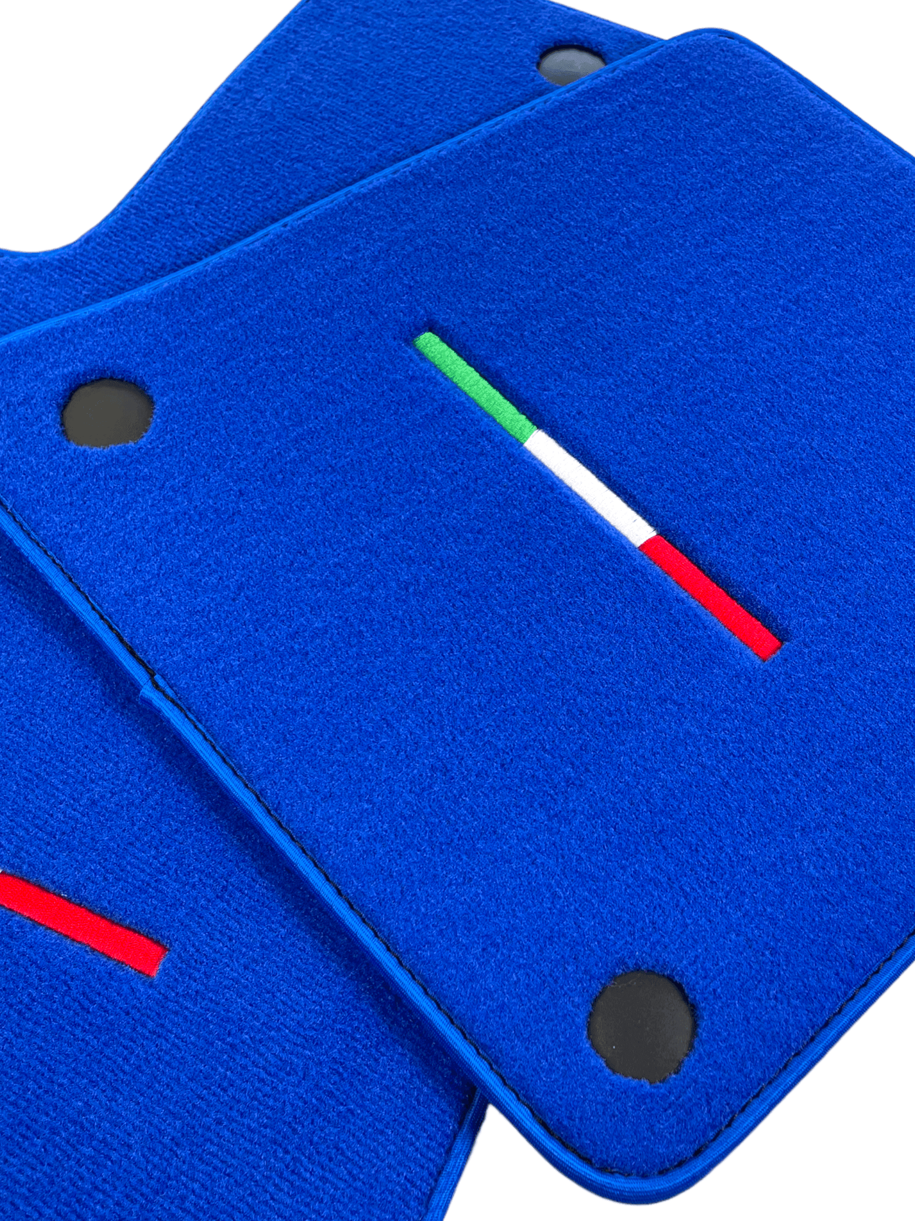 Blue Floor Mats For Ferrari 599 Coupe 2006-2012 Italian Edition - AutoWin