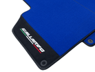 Blue Floor Mats for Lamborghini Gallardo With Alcantara Leather - AutoWin