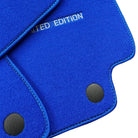 Blue Floor Mats For Mercedes Benz A-Class W168 (2001-2004) | Limited Edition - AutoWin