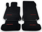 Blue Floor Mats For Mercedes Benz GLE-Class W166 Allrounder (2015-2019) | Limited Edition - AutoWin