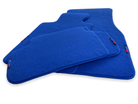 Blue Mats For BMW 1 Series E88 Convertible With M Package - AutoWin