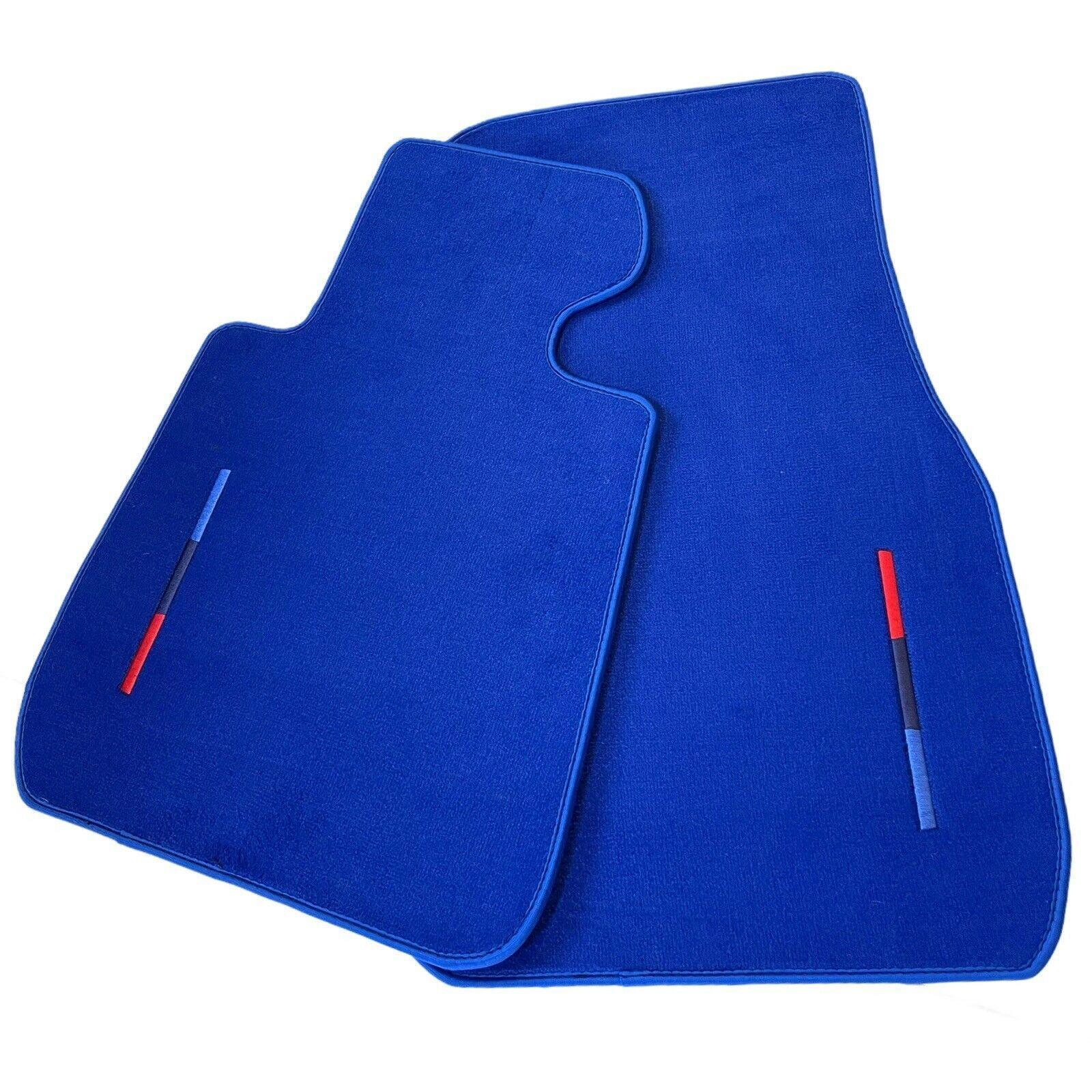 Blue Mats For BMW M5 E60 With M Package - AutoWin