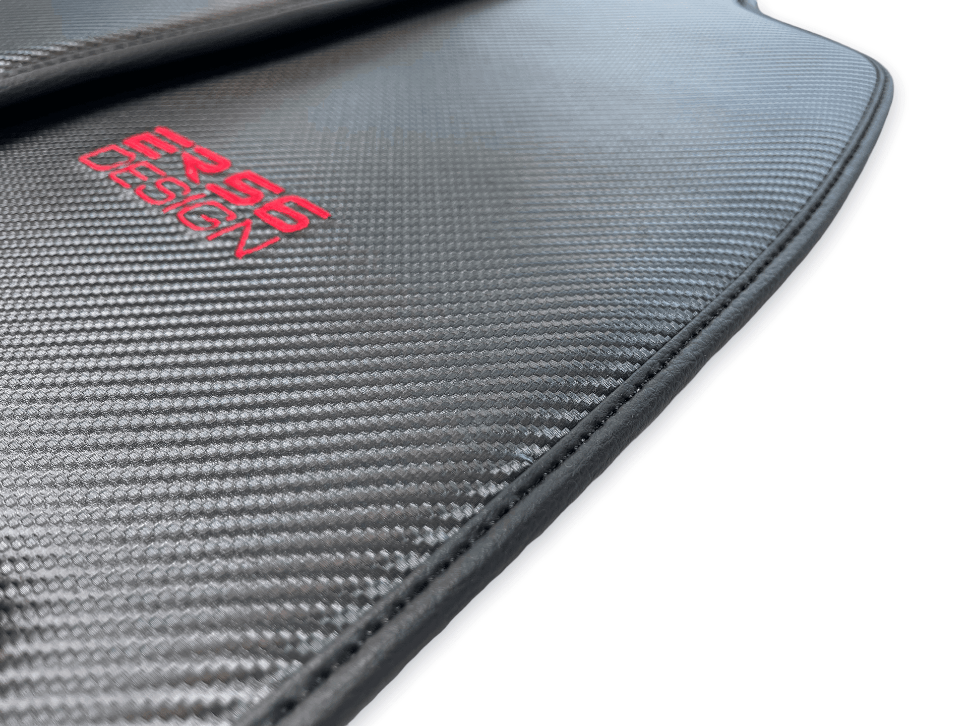 Carbon Fiber Leather Floor Mats for Audi R8 2015-2023 ER56 Design - AutoWin