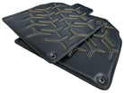 Carbon Leather Floor Mats for Lamborghini Aventador SV - AutoWin