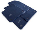 Dark Blue Floor Mats for Audi A4 - B8 Avant (2008-2015) | ER56 Design - AutoWin