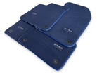 Dark Blue Floor Mats for Audi A4 - B9 Sedan (2019-2023) | ER56 Design - AutoWin