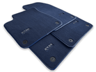 Dark Blue Floor Mats for Audi A6 - C6 Avant Facelift (2008-2011) | ER56 Design - AutoWin