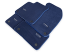 Dark Blue Floor Mats for Audi Q5 FY (2017-2023) | ER56 Design - AutoWin