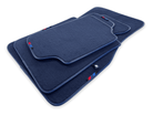 Dark Blue Floor Mats for BMW iX (2022-2024) with M Package - AutoWin
