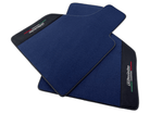 Dark Blue Floor Mats for Lamborghini Diablo 1990-2001 With Alcantara Leather - AutoWin