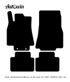 Dark Blue Floor Mats For Mercedes Benz A-Class W169 (2004-2012) | Limited Edition - AutoWin