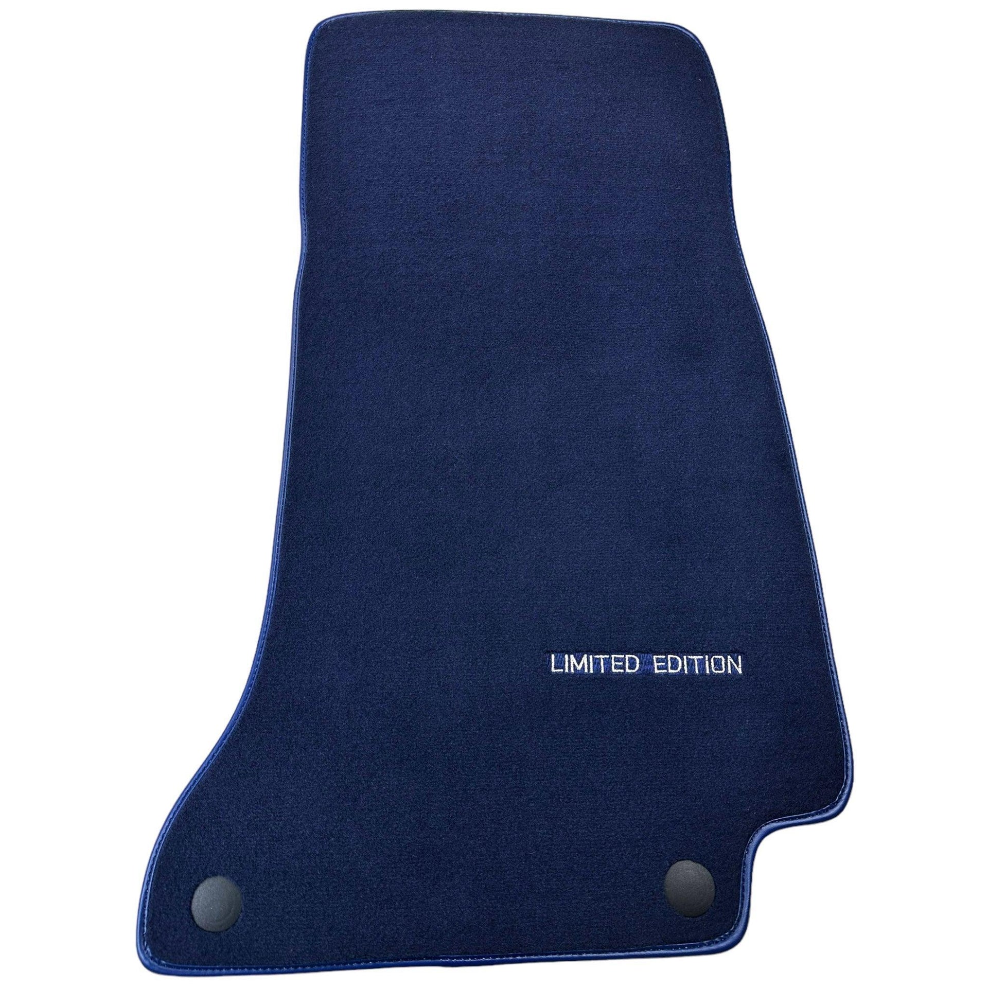 Dark Blue Floor Mats For Mercedes Benz E-Class W124 Sedan (1985-1995) | Limited Edition - AutoWin