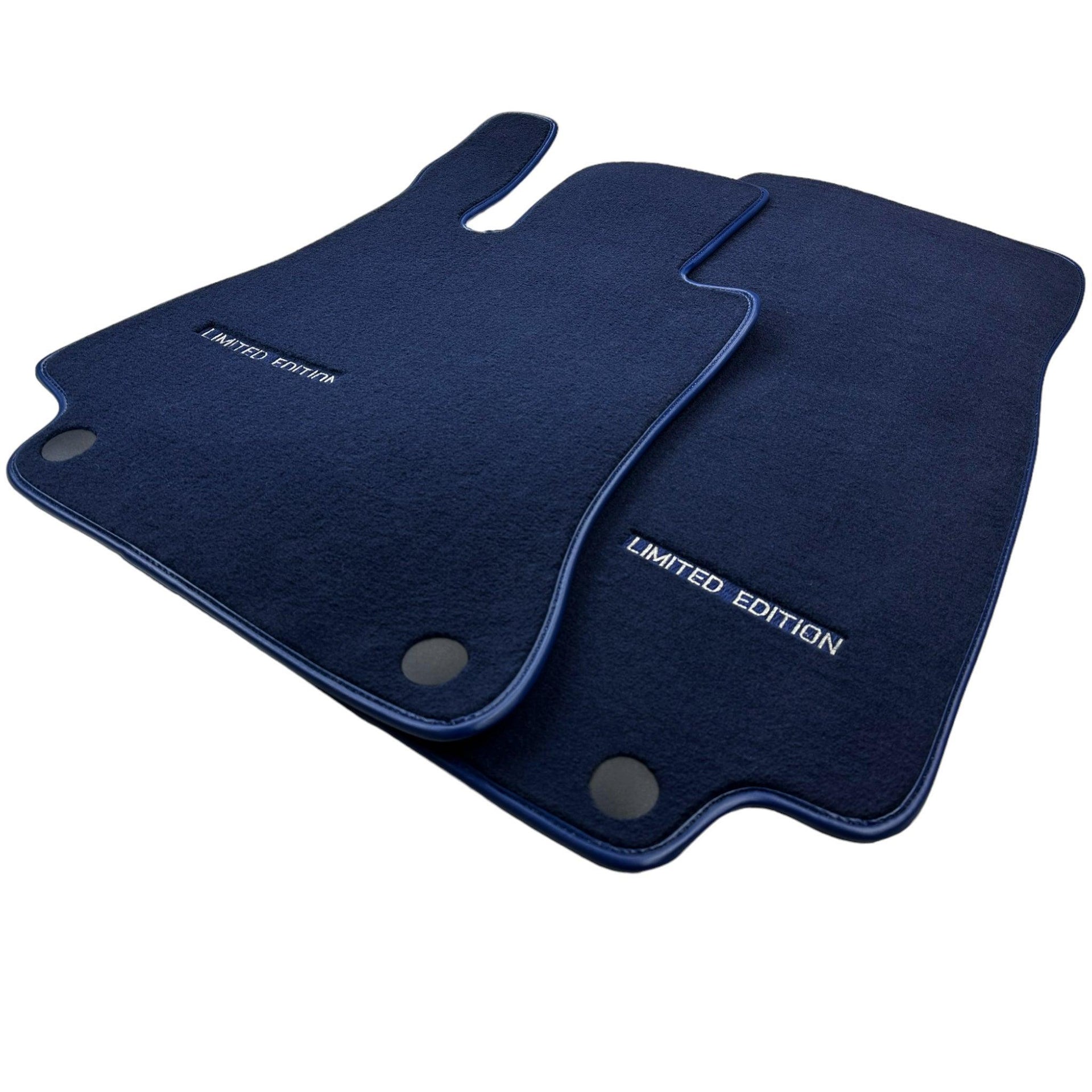 Dark Blue Floor Mats For Mercedes Benz EQA-Class H243 (2021-2023) | Limited Edition - AutoWin
