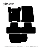 Dark Blue Floor Mats For Mercedes Benz EQB-Class X243 (2022-2024) | Limited Edition - AutoWin