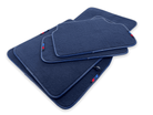 Dark Blue Mats For BMW 2 Series G42 2-door Coupe With M Package - AutoWin