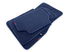 Dark Blue Mats For BMW M6 F06 Gran Coupe With M Package - AutoWin