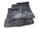 Dark Gray Sheepskin Floor Mats For Rolls Royce Ghost Series I (2010–2020) Er56 Design Brand - AutoWin
