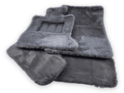 Dark Gray Sheepskin Floor Mats For Rolls Royce Ghost Series I (2010–2020) Er56 Design Brand - AutoWin