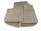 Floor Mats For Bentley Continental GT Beige Luxury Quality 2003–2011 - AutoWin