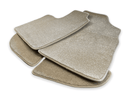 Floor Mats For Bentley Continental GT Beige Luxury Quality 2003–2011 - AutoWin