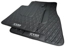 Floor Mats For BMW M3 F80 Series Black Leather Er56 Design - AutoWin