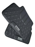 Floor Mats For BMW X5 Series E53 Black Leather Er56 Design - AutoWin
