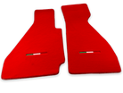 Floor Mats For Ferrari 328 GTB 1985-1989 Red Autowin Brand Italian Edition - AutoWin