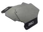 Floor Mats For Ferrari 360 Modena 1999-2005 Gray With Alcantara Leather - AutoWin
