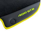 Floor Mats For Ferrari 488 GTB 2015-2022 Carpet With Leather - AutoWin