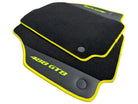 Floor Mats For Ferrari 488 GTB 2015-2022 Carpet With Leather - AutoWin