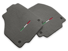 Floor Mats For Ferrari F8 Tributo (2019-2023) Gray Italian Edition - AutoWin