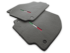 Floor Mats For Ferrari F8 Tributo (2019-2023) Gray Italian Edition - AutoWin