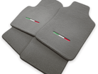 Gray Floor Mats for Fiat Punto Evo (2009-2012) 5 Doors - AutoWin