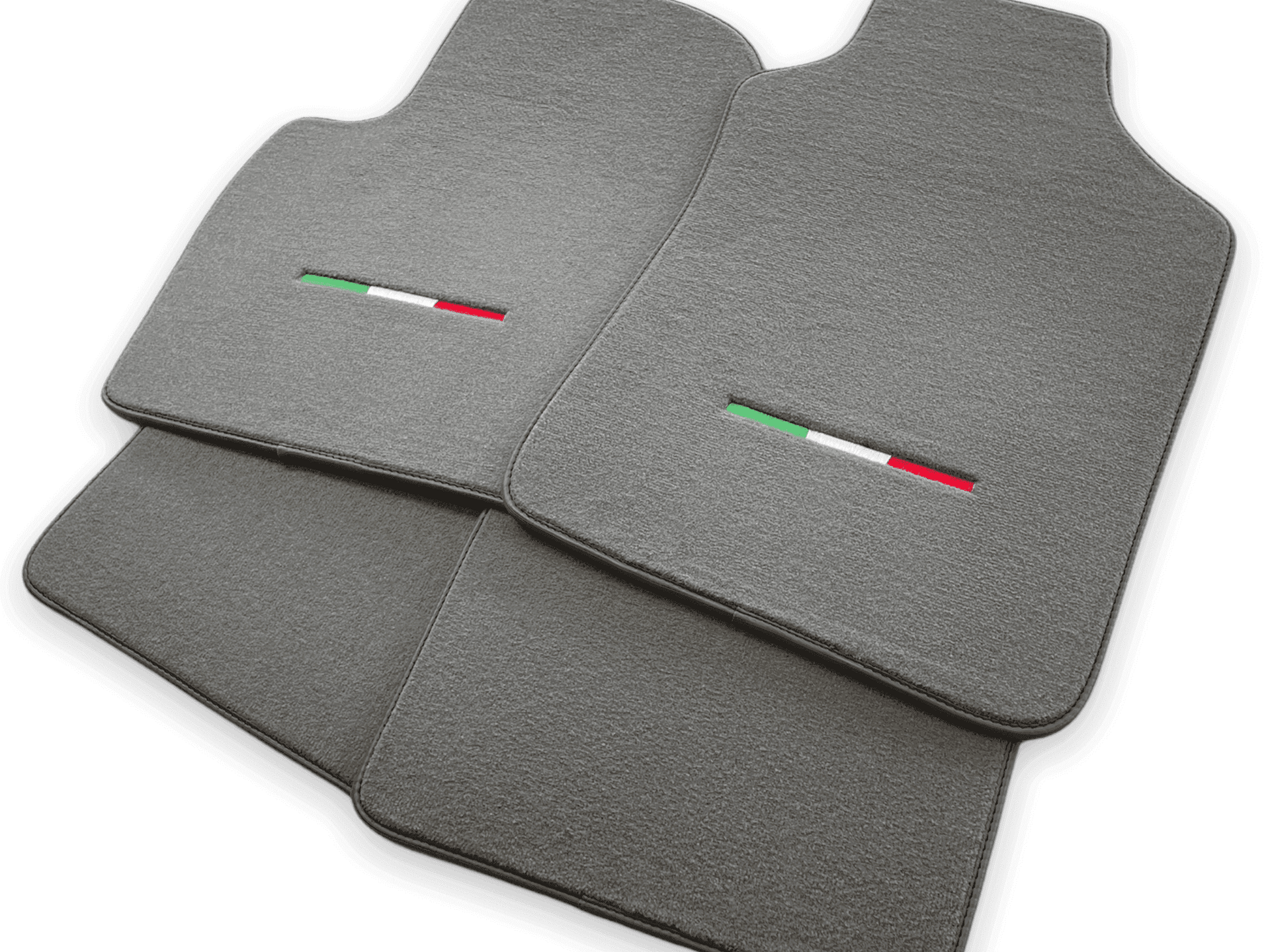 Gray Floor Mats for Fiat Punto Evo (2009-2012) 5 Doors - AutoWin