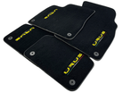 Floor Mats For Lamborghini Urus Black Tailored Yellow Edition - AutoWin