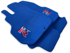 Floor Mats for Nissan GT-R - Tailored Blue Carpets Set with GTR Emblem | AutoWin