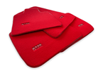Floor Mats For Rolls Royce Ghost Series II (2021-2024) Red ER56 Design - AutoWin
