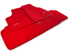 Floor Mats For Tesla Model Y Red Tailored Carpets ER56 Design - AutoWin