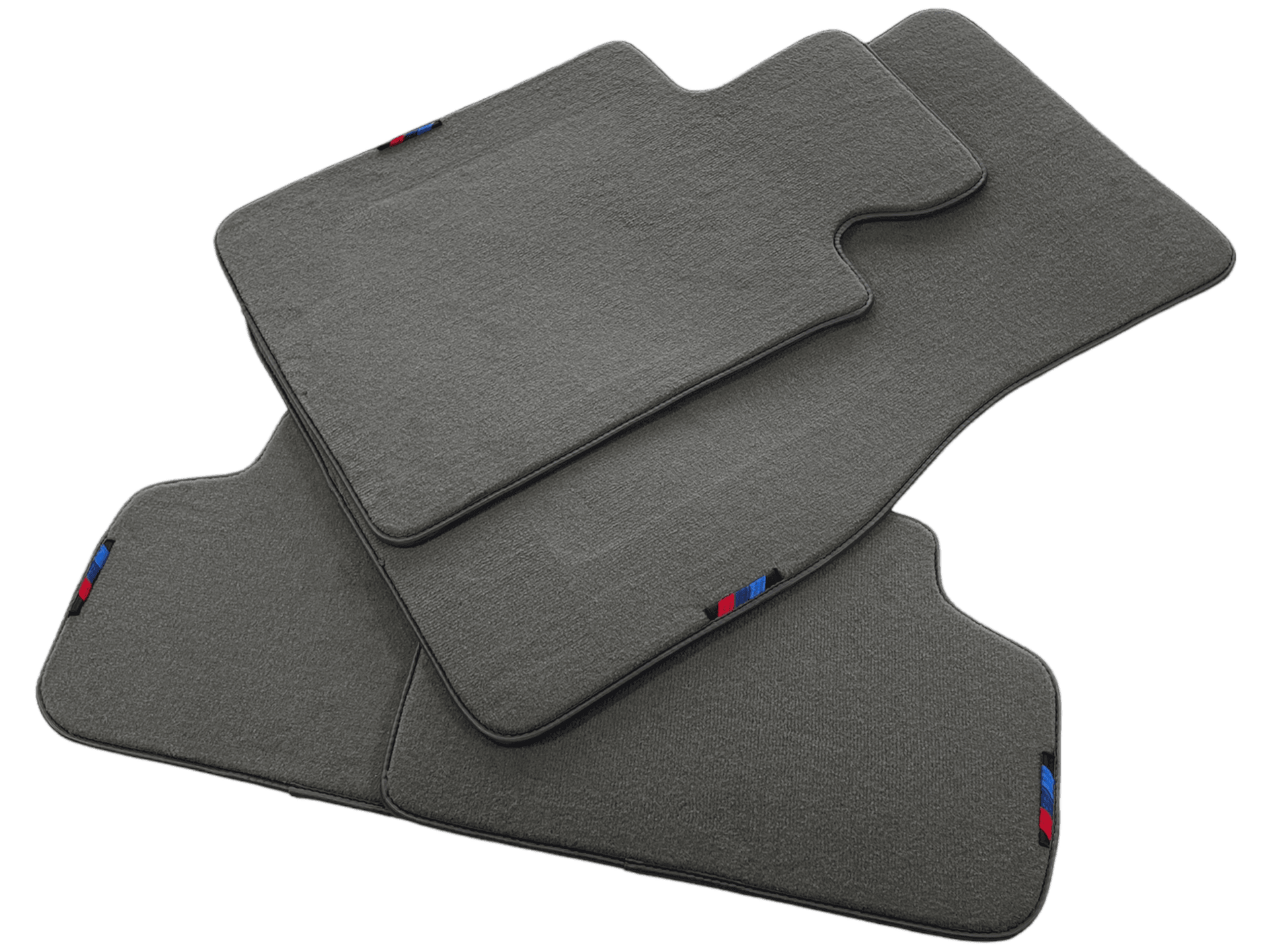 Gray Floor Mats For BMW 7 Series E66 With M Package AutoWin Brand - AutoWin