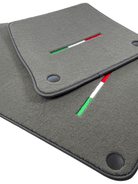 Gray Floor Mats For Ferrari 599 Coupe 2006-2012 Italian Edition - AutoWin