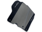 Gray Floor Mats For Ferrari California 2008-2014 With Alcantara - AutoWin