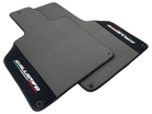 Gray Floor Mats for Lamborghini Gallardo With Alcantara Leather - AutoWin