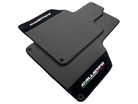 Gray Floor Mats for Lamborghini Gallardo With Alcantara Leather - AutoWin