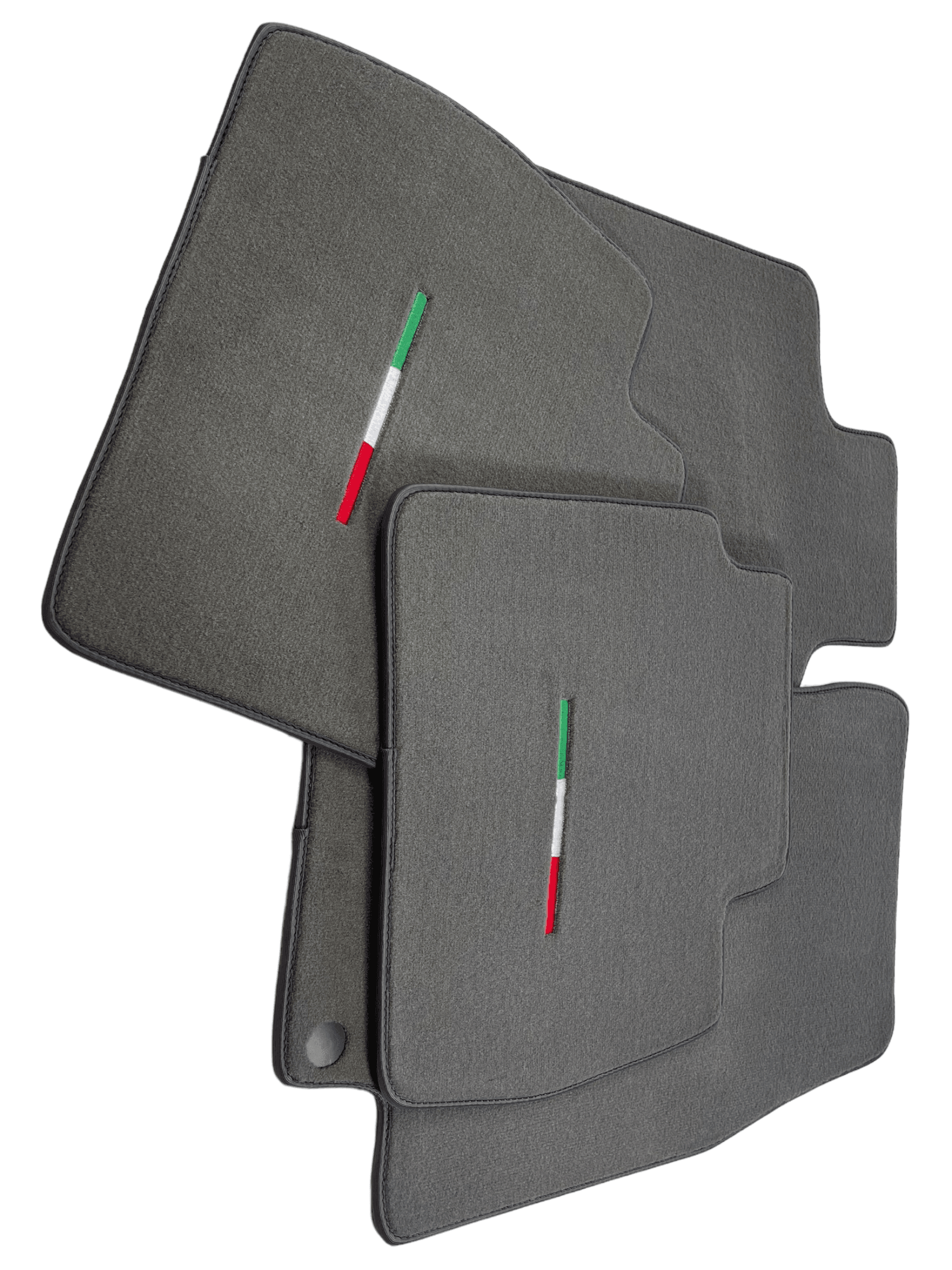 Gray Floor Mats For Maserati GranTurismo (2007-2019) IT Edition - AutoWin