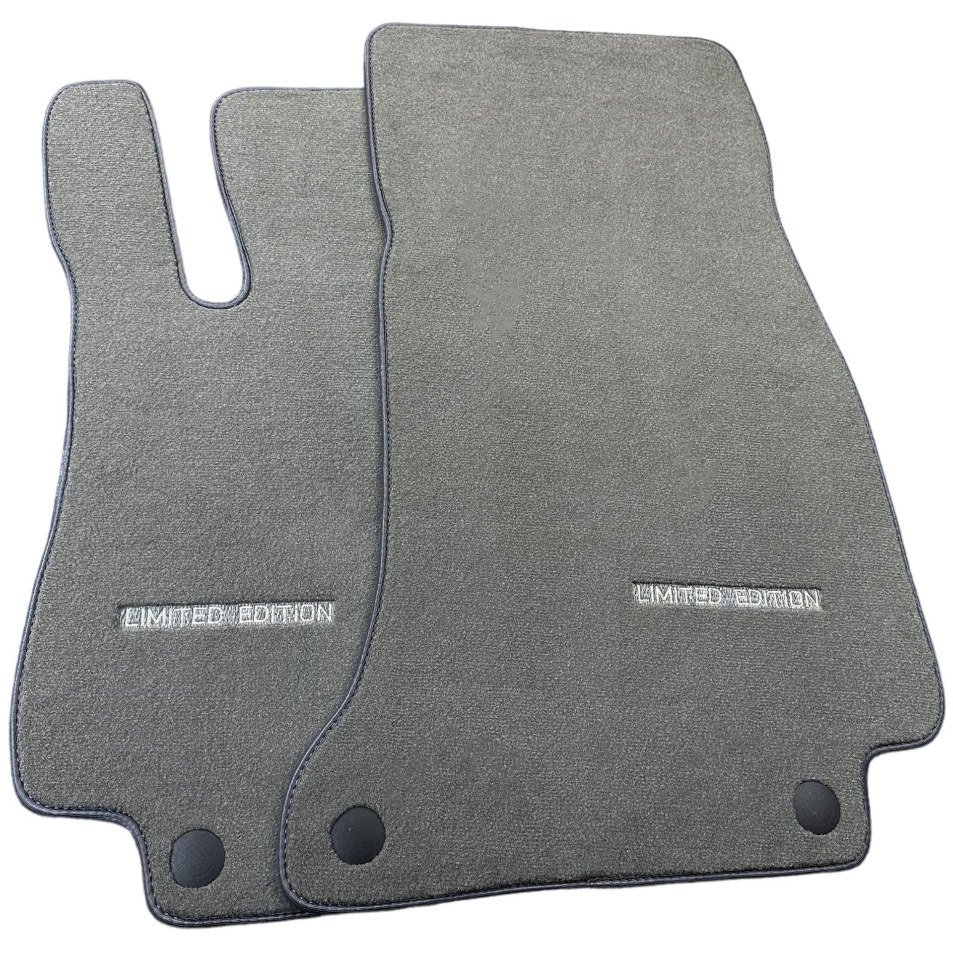 Gray Floor Mats For Mercedes Benz E-Class C207 Coupe Facelift (2013-2017) | Limited Edition - AutoWin