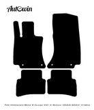 Gray Floor Mats For Mercedes Benz E-Class W214 Sedan (2023-2024) Hybrid | Limited Edition - AutoWin