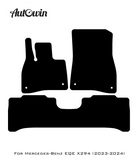 Gray Floor Mats For Mercedes Benz EQE-Class X294 (2023-2024) | Limited Edition - AutoWin